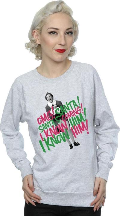 Produktbild Elf Santa's Coming Sweatshirt (XL)