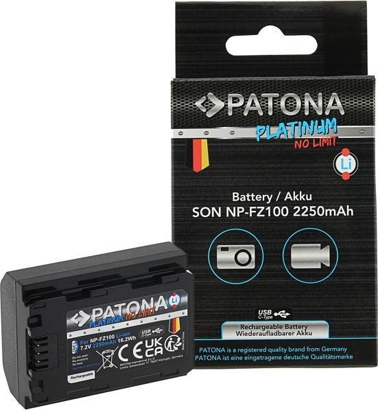 Immagine prodotto Patona Batteria Sony NP-FZ100 Premium (Accumulatore di carica elettrica)