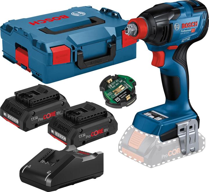 Actual product image Bosch Professional Cordless impact wrench GDX 18V-210 C (Rechargeable battery operated)