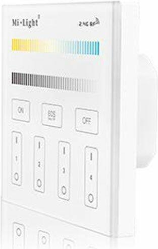 Actual product image Milight Smartpanel Unicolor Plus (KW/WW) flush-mounted wall installation