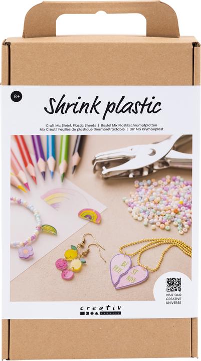 Creativ Company Set di penne termoretraibili in plastica, perline
