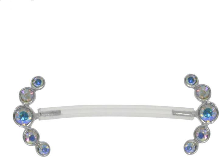 Multicolor, Silber, Transparent
