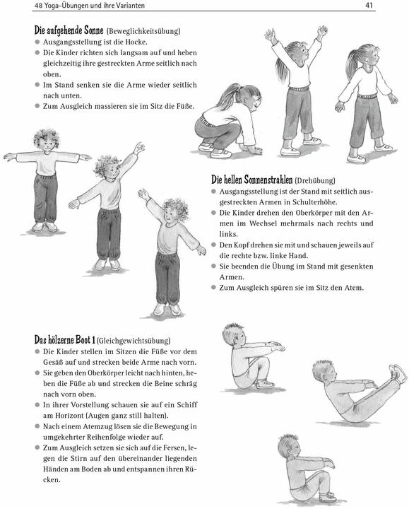 Produktbild Das Kinderyoga-Spielebuch (Deutsch, Ursula Salbert, Annie Meussen, 2024)