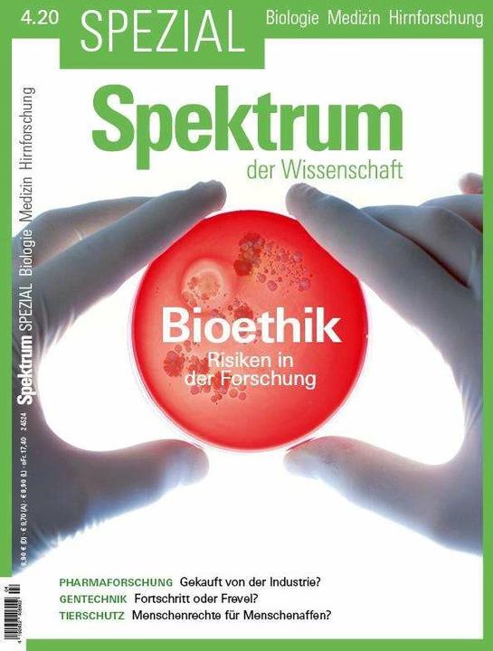 Image du produit Spektrum Spezial - Bioethik (Allemand, Éditeur Springer, 2020)