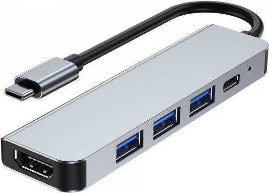 Actual product image Gembird Multi Port Adapter USB Type C (USB-C, 5 Ports)