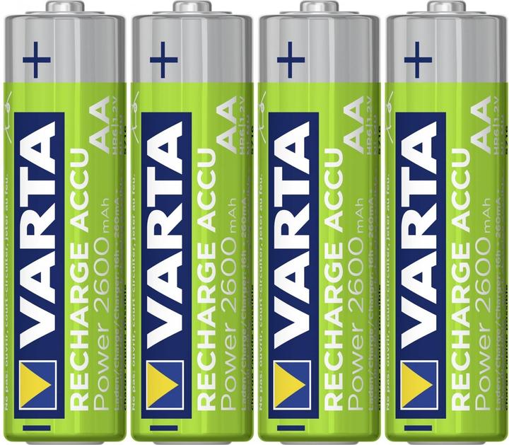 Image du produit Varta Recharger Accu Power (4 pcs, AA, 2600 mAh)