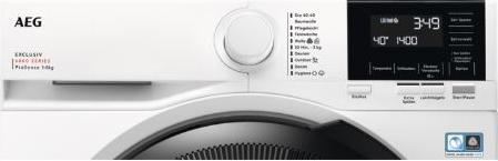 Actual product image AEG LR6F60489 Washing machine / 6000 Series with ProSense® / 8.0 kg / Quiet / Automatic volume control (8 kg, Left)