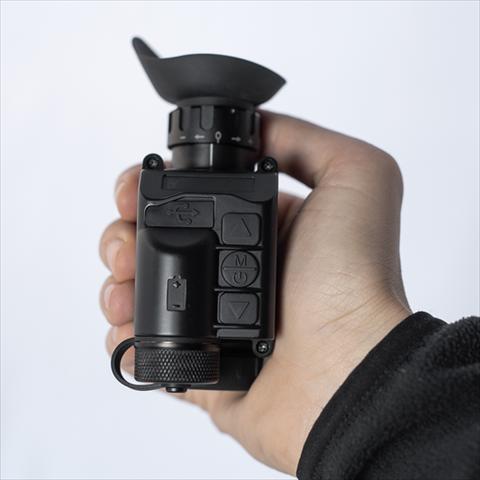 Actual product image AGM StingIR-384 Helmet Mounted Tactical Thermal Imager