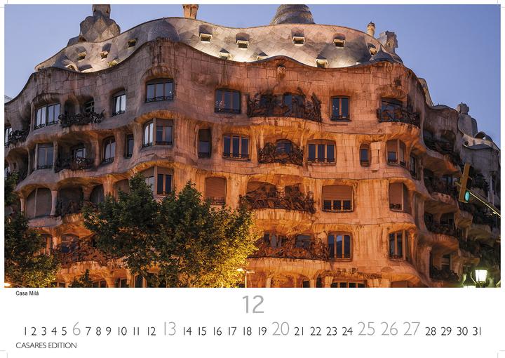 Actual product image Barcelona 2026 L 35x50cm (35 x 50 cm, German)
