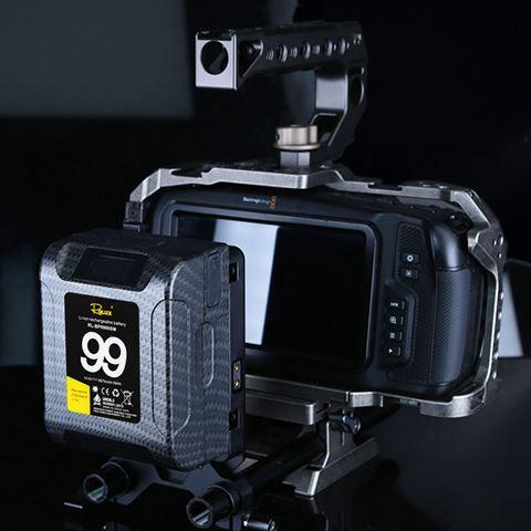 Actual product image Rolux Mini V-Mount Battery Holder RL-AC13S (1 pcs.)