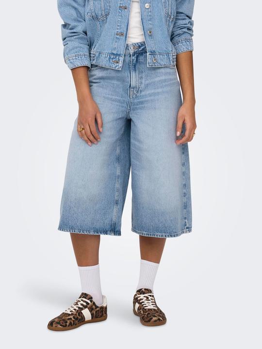 Produktbild Only Locker geschnitten Hohe Taille Shorts Jeans-Shorts (L)