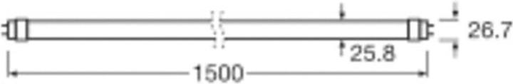 Actual product image Osram Led Tube (G13, 18.30 W, 2200 lm, 1 x, E)