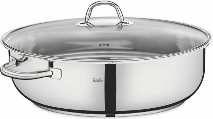 Fissler Rôtissoire en acier inoxydable à induction (38 cm, Cocotte + faitout)