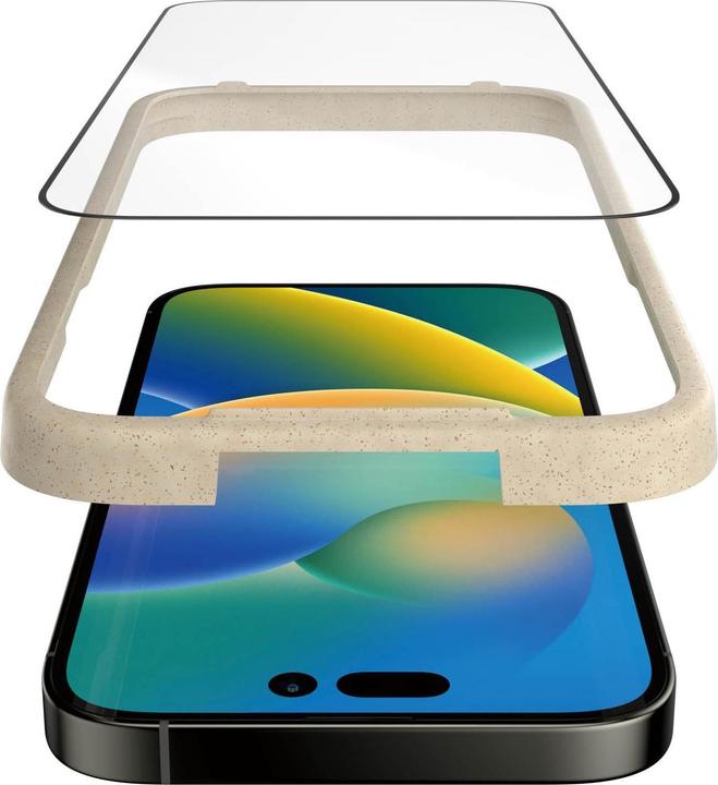 Actual product image PanzerGlass Ultra Wide Fit Anti Reflective (1 Piece, Apple iPhone 14 Pro)