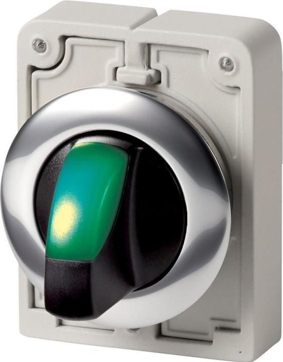 Image du produit Eaton Illum select sw act 30mm vert plat 2pos