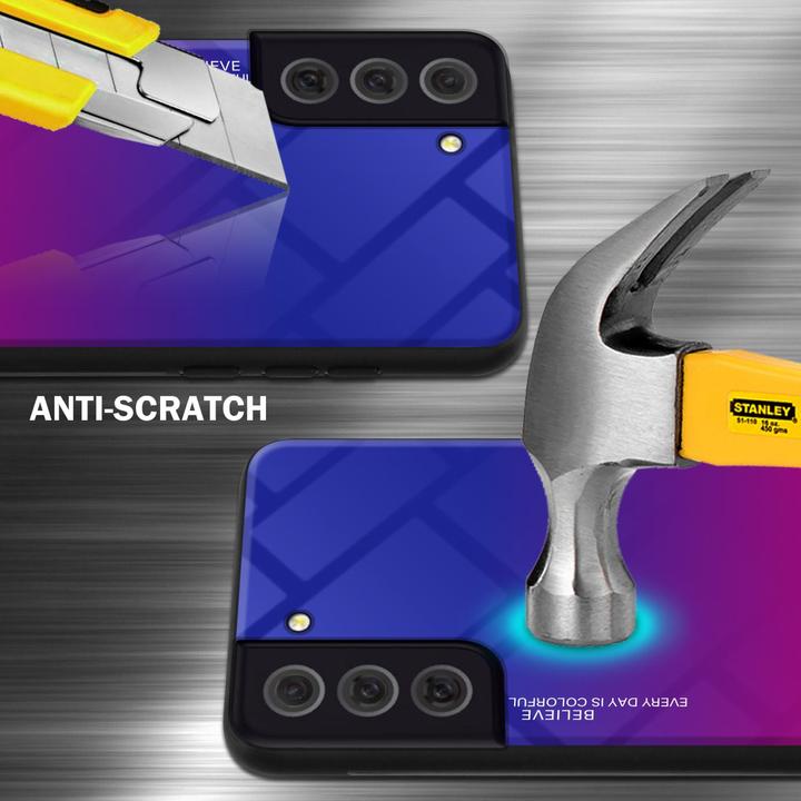 Actual product image Cadorabo TPU 2 colors glass envelope (Samsung Galaxy S22+)
