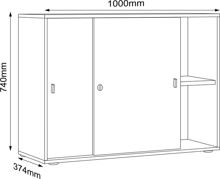 Valori nutrizionali e ingredienti VCM Salia (100 x 37 x 74 cm)
