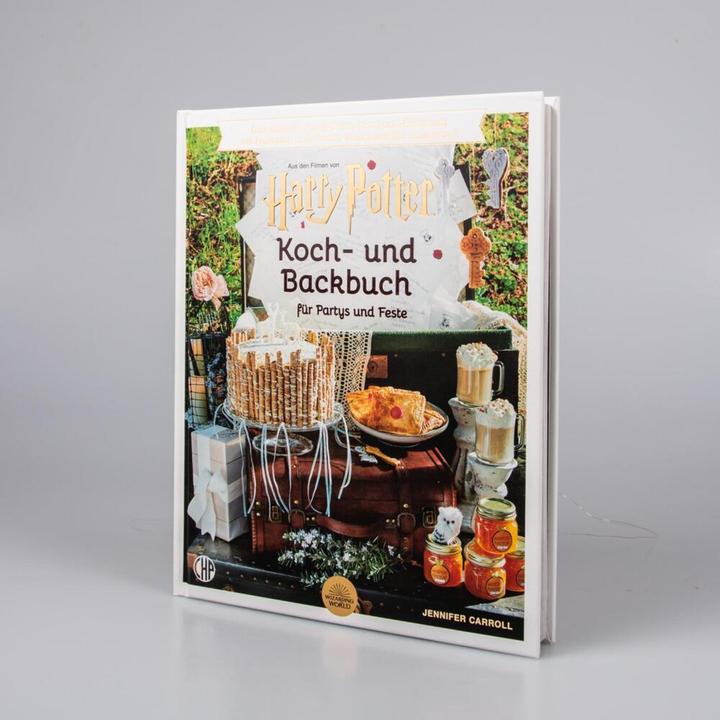 Actual product image Das offizielle Harry-Potter-Koch- und Backbuch für zauberhafte Feste und magische Partys (German, Jennifer Carroll, 2021)