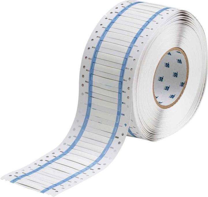 Actual product image Brady White Heatshrink Label, 8.51x50.8mm