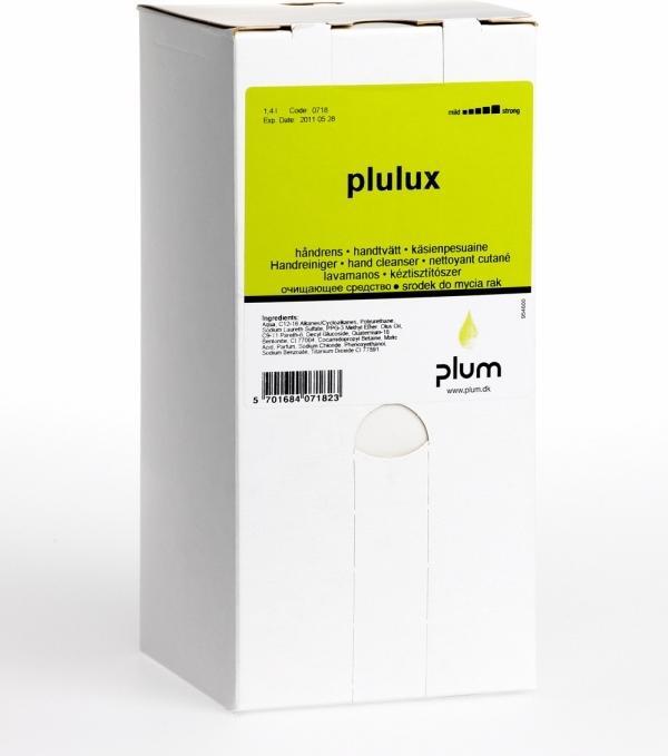 Produktbild Otto Schachner Plum plulux håndrens 1,4L - 0718, bag-in-box, t/multiplum system (8000 ml)