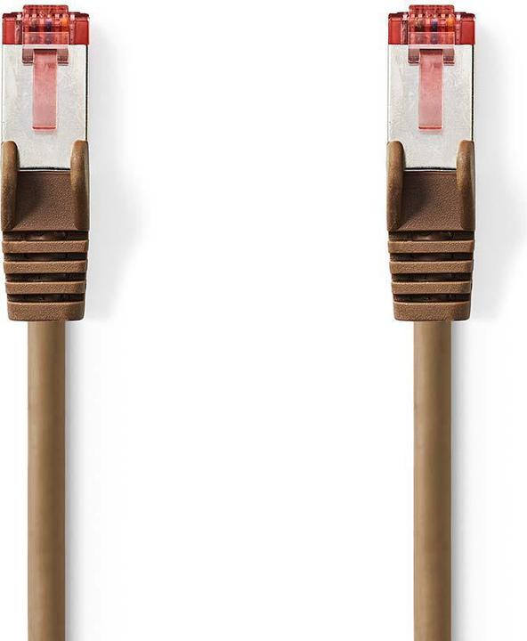 Immagine prodotto Nedis Cavo di rete CAT6 S/FTP RJ4 5 plug - RJ45 plug 7 (S/FTP, CAT6, 7.50 m)