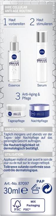 Produktbild NIVEA Hyaluron Cellular Filler (30 ml)