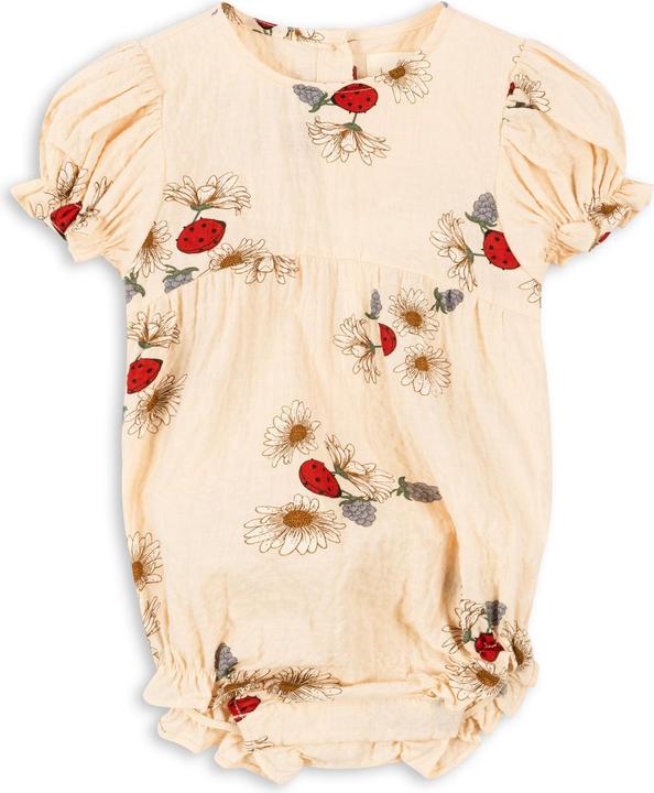 Actual product image Konges Slojd Vida with puff sleeves Ladybug (80)