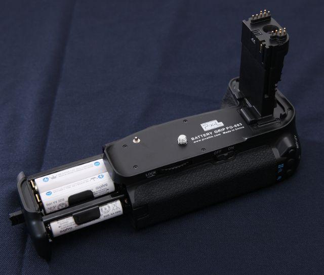 Image du produit Pixel Poignée de batterie E9 pour Canon EOS 60D (Poignée d'alimentation)