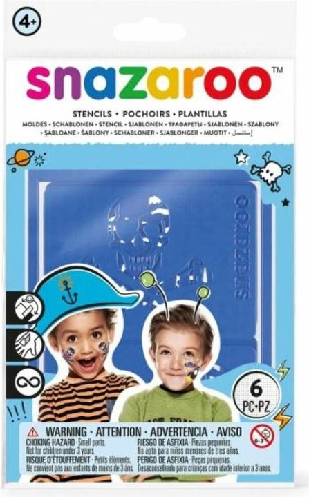Produktbild Snazaroo Schablonen Jungen