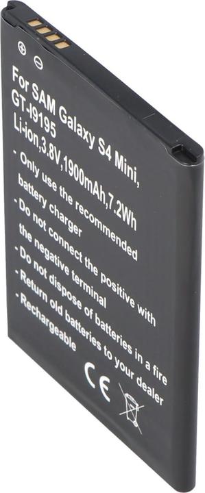 Image du produit Samsung Batterie du Galaxy S4 Mini, GT-I9195, GT-I9190, GT-I9192, B500BE avec NFC
