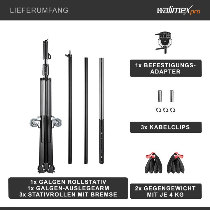 Image du produit Walimex pro Filmset Pro (290 cm, 7 kg)