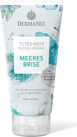 DermaSel Fussgel Balsam Meeres Brise deutsch französich (Fusscrème & Fussgel, 100 ml)