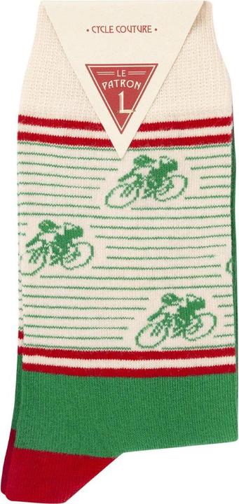 Image du produit Patrón Spirits Company Le Patron Vintage Cyclist Socks vert italien (43 - 46)