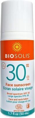 Produktbild Biosolis Sonnencrème Gesicht (Sonnencreme Gesicht, SPF 30, 50 ml)