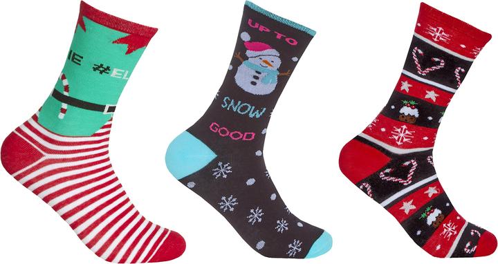 Produktbild Universal Textiles Socken Weihnachtliches Design(3Erpack) (3er Pack, 30, 42)