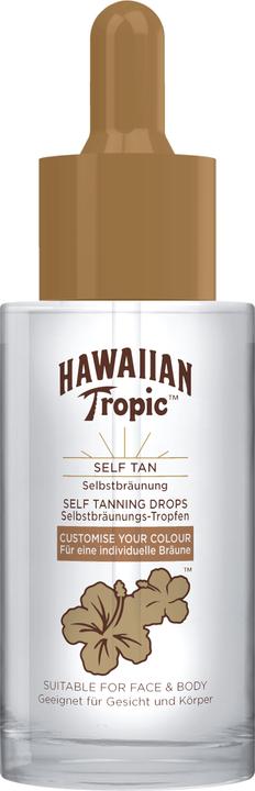 Actual product image Hawaiian Tropic Self-tan. drops (Self tanning serum, 30 ml)