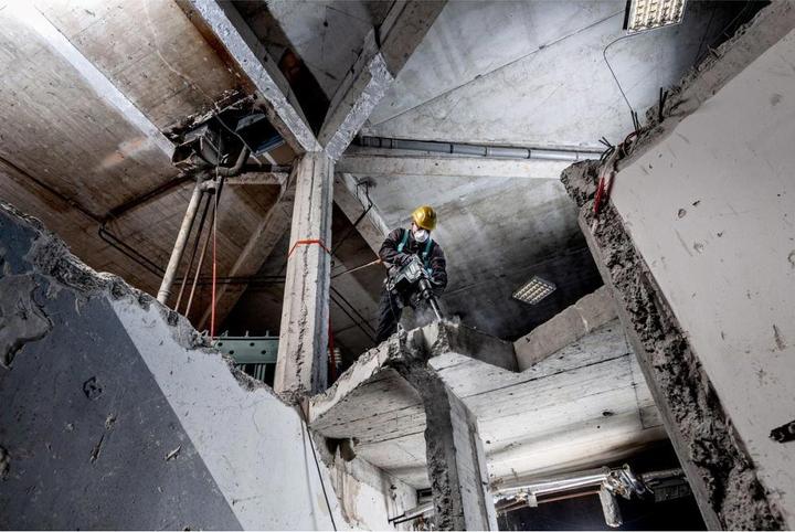 Produktbild Metabo Meisselhammer MHEV 11 BL * SDS-max Aufnahme (Netzbetrieb)