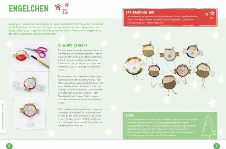 Actual product image Colourful Christmas crafts