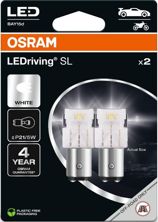 Produktbild Osram Signallampen LEDriving SL P21/5W 12V (P21/5W)
