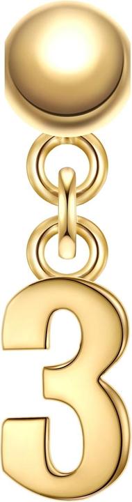 Image du produit Glanzstücke München Charm femme chiffre 3 - 36872 (Argent Sterling)