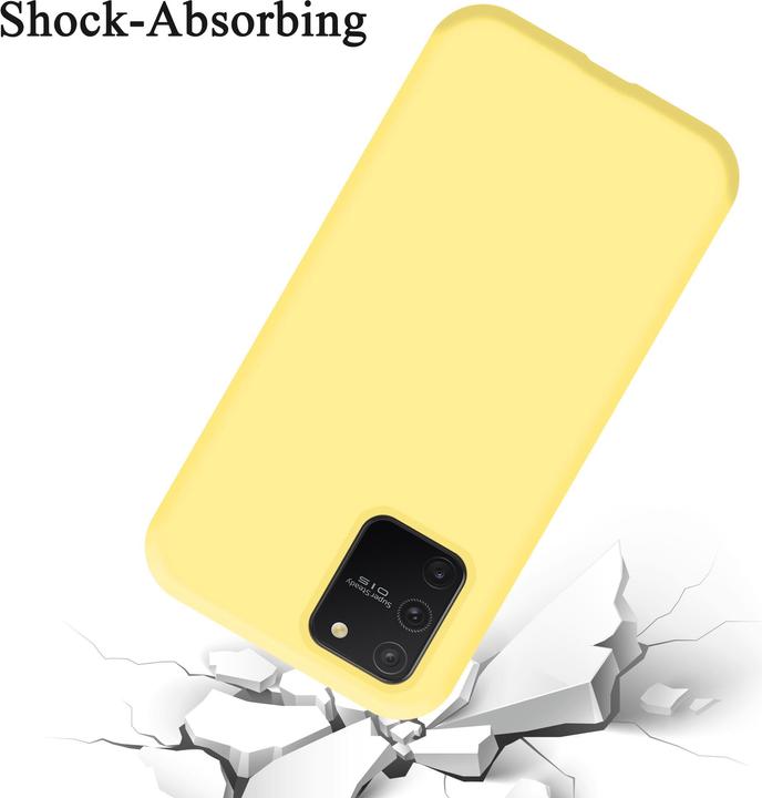 Actual product image Cadorabo TPU Liquid Silicone Case Cover (Samsung Galaxy A91, Samsung Galaxy S10 Lite)