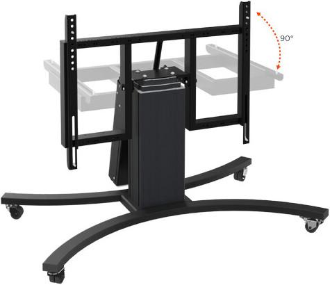Produktbild Celexon Expert elektrisch höhenverstellbarer Display-Rollwagen Adjust-V4275B mit Kippfunktion - 70cm (75", 136 kg)