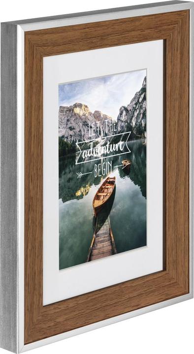 Productafbeelding Hama Sierra kunststof frame, walnoot, 15 (10 x 15 cm)