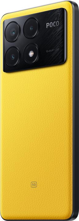 Actual product image Xiaomi Poco X6 Pro (256 GB, Yellow, 6.67", Dual SIM, 64 Mpx, 5G)