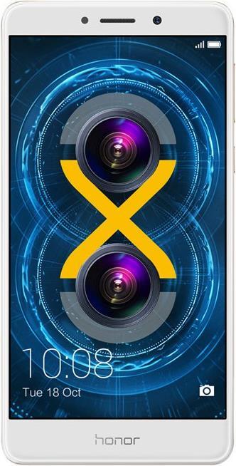 Actual product image Honor 6x (32 GB, Gold, 5.50", Hybrid Dual SIM, 12 Mpx, 4G)