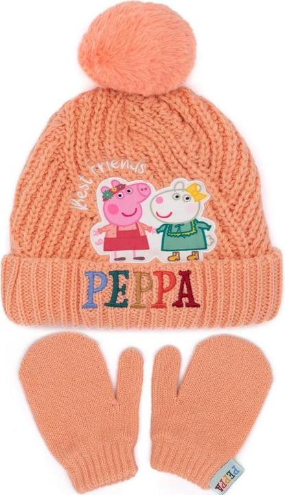 Produktbild Peppa Pig Hut und HandschuhSet (One Size)