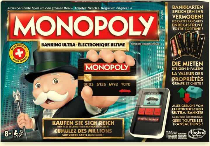 Produktbild Hasbro Monopoly Ultimate Banking (Deutsch, Französisch, Italienisch)