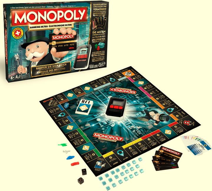 Produktbild Hasbro Monopoly Ultimate Banking (Deutsch, Französisch, Italienisch)