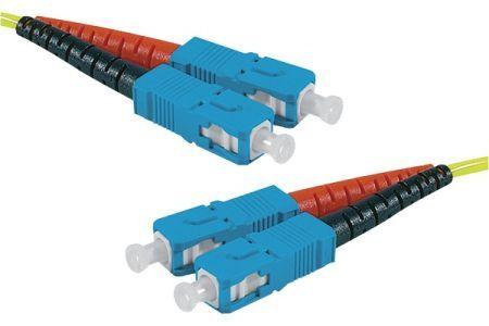 Image du produit Exertis Connect Câble patch FO HD, 9/125 µm, fibre OS2, SC Duplex mâle/femelle, jaune, 50,0 m UPC coupe UPC (U/FTP, 50 m)