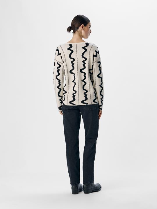 Produktbild Object V-Ausschnitt Strickpullover (M)
